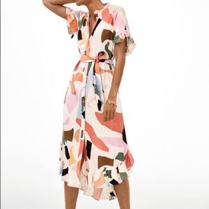 Anthropologie Terrazzo Pattern Dress